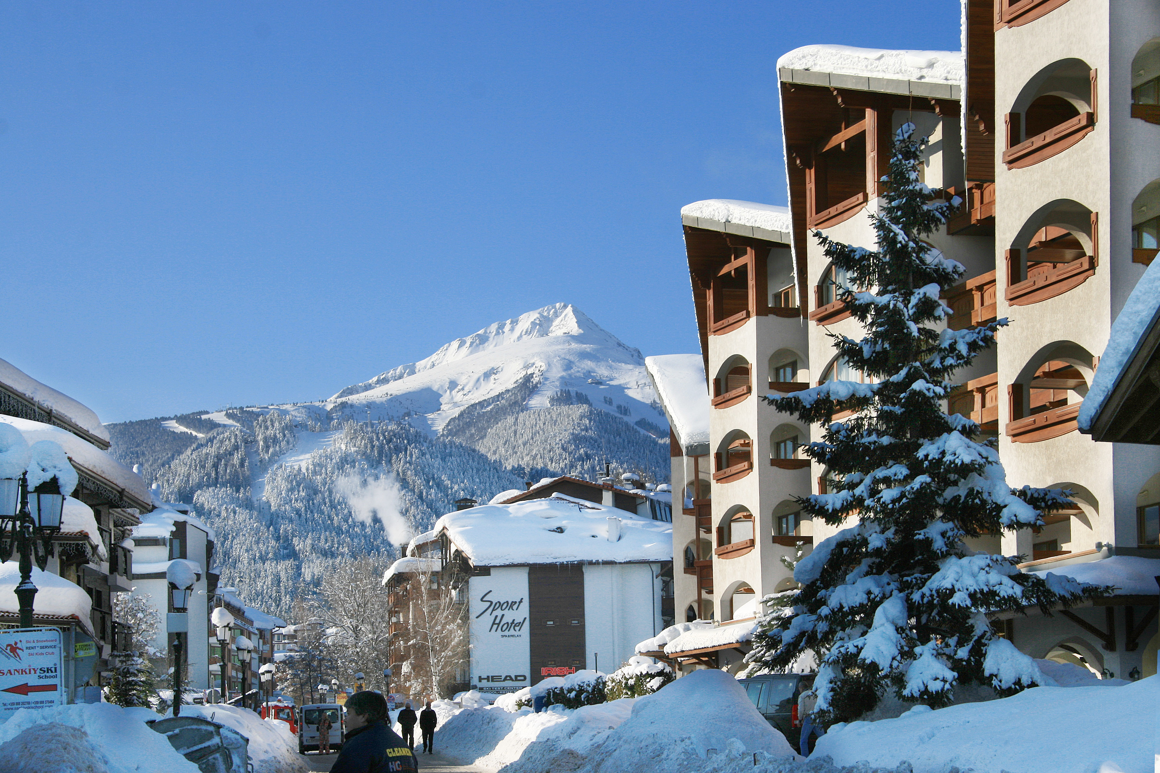Bansko in the winter