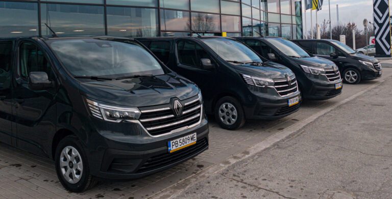 Rent a minibus or a van with driver
