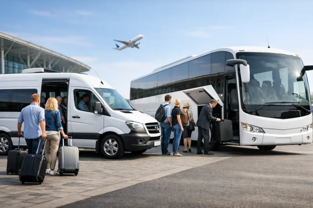 Minibus vs Coach Transfer for Your Group Travel